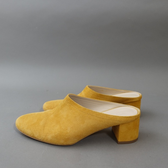 Everlane Mustard Yellow Mules - Picture 5 of 10